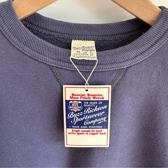 Buzz Rickson Loopwheel Sweatshirt - Picture 3 of 4